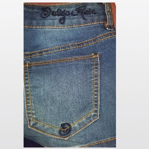 Blue Jean Shorts Junior Size 1 - Picture 3 of 6